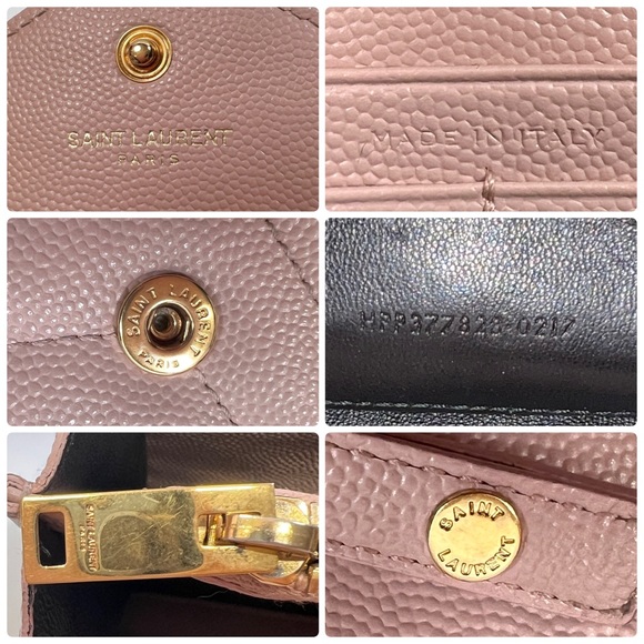 YSL Yves Saint Laurent Cassandre Envelope Wallet on Chain Crossbody Purse Bag - Picture 9 of 10